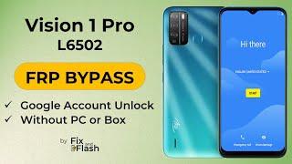 Itel Vision 1 Pro FRP Bypass | Itel Vision 1 Pro 6502 Google Account Bypass 2024