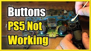 How to Fix Buttons not working on PS5 Controller (D Pad & Face Buttons)