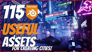 Blender addon for Creating Cities | CityBuilder3D