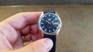 How to wind up a Seiko 5 automatic watch