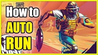 How to AUTO RUN & SPRINT in PUBG (PS4, PS5, Xbox)