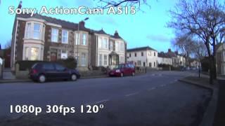 Sony Action Cam HDR-AS15 vs 808 #11 Keyring Spy cam 720p HD