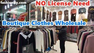 Cheapest Clothing Wholesale Vendors | Online Wholesale Private Custom Clothing in China No License!