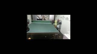 Table tennis practice~Forehand chopblock