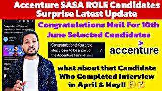 Accenture Onboarding For Remaining Candidate | Interview Complete: 11 June'24 | Congratulations Mail