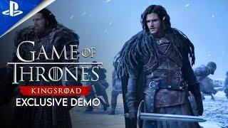 Game Of Thrones KingsRoad New 4K Gameplay Demo | OPEN WORLD ACTION RPG in Unreal Engine 5