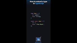 How to extend a type in TypeScript