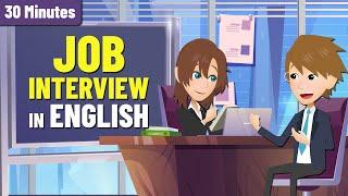 Job Interview English Conversation Practice | Improve Listening and Speaking for Beginners