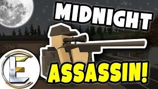 MIDNIGHT ASSASSIN | Unturned PVP - Target acquired! Sniping from the rooftops