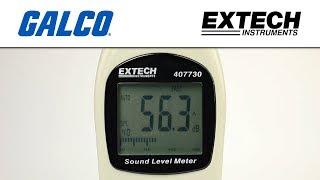 Extech's 407730 Digital Sound Level Meter