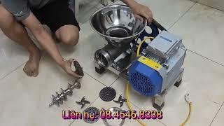 máy xay thịt 32 inox - xay thịt, chả cá, siết mỡ làm giò