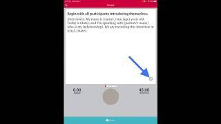 StoryCorp App: Recording the Interview Tutorial