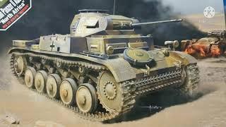 Academy German Panzer II Ausf. F  "North Africa" 1/35