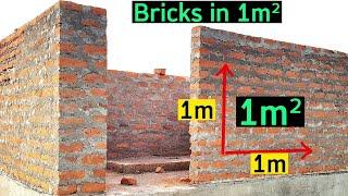How many BRICKS in a square meter?