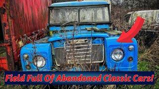 How Did These Rare Cars End Up Like This? Huge Collection Of Rare Cars Left Abandoned & Rotting!