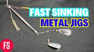 How To Make Your Own !!! FAST SINKING METAL JIGS | Fishing | DIY Tuna - Wahoo - Yellowtail Jig Lure.