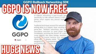 GGPO is now Free - What does that mean (GGPO Network SDK) - HUGE NEWS