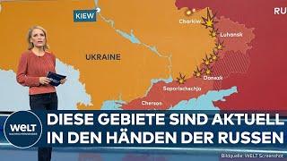 UKRAINE-KRIEG: Kämpfe spitzen sich an der Front zu – Putins Truppen erzielen massive Geländegewinne