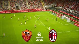 eFootball™ 2025 - AC Milan v Roma | v4.2.0 | PC 2k