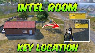 Intel Room / Weapon Room Key Location In Pubg Mobile / Bgmi Update 3.3 | Intel Room Key Location