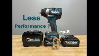 Makita XGT 1/2 inch drive Mid Torque Impact Wrench Review | GWT07 & GWT08 | TW007 TW008 | ep. 5