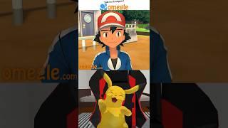 Pikachu Goes On Omegle Pt. 3 #pikachu #pokemon #ashketchum #erenyeager #aot #anime