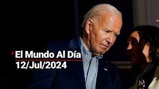 #MundoAlDía | 12/07/24: Suman dudas con respecto a la candidatura de Joe Biden por Estados Unidos