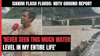 Sikkim Flash Flood: "Never Seen Teesta Rise To High," Local Recounts Flash Flood Horrors
