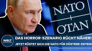 PUTINS KRIEG: Das Horror-Szenario rückt näher! Jetzt rüstet sich die NATO für düstere Zeiten!