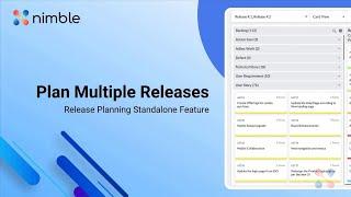 Learn to Plan Multiple Releases using Release Planning Feature