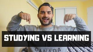 STUDYING VS LEARNING | WHAT'S THE DIFFERENCE?