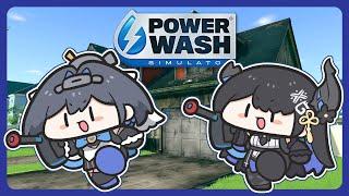 【PowerWash Sim】Crow and Raven go washing! 