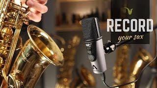 Easy Recording Setup and Tips for Saxophone