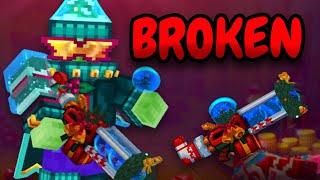 The NEW Christmas Armor Is BROKEN! - Pixel Gun 3D