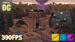  SCUF INSTINCT PRO | 390FPS SMOOTH  60PING ( Fortnite OG Highlight ) CHILL ASMR 