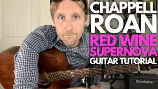 Red Wine Supernova by Chappell Roan Guitar Tutorial - Guitar Lessons with Stuart!