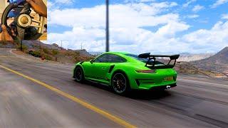 porsche 911 Trubo S Green Colour Driving | Steeringwheel | Gameplay | South Gaming