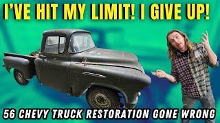 Teaching Myself How To Fabricate The Missing Pieces of My 56 Chevy Truck.