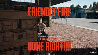 Friendly Fire Done Right!!! | Highlights (PlayerUnknown's Battlegrounds)