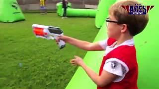 Nerf Ares Extreme y Bazooka Ball Ares Extreme Oficial