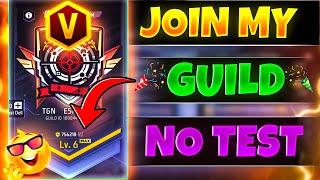 How To Join My Guild | How To Join YouTuber Guild | Free Fire Guild Join