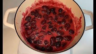 THE PERFECT BLACKBERRY JAM WITHOUT PECTIN (BY CRAZY HACKER)