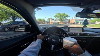 POV: getting coffee in a BMW f30