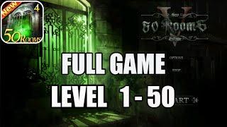 New 50 Rooms Escape 4 FULL GAME Level 1-50 Walkthrough (50 Room Studio)