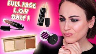 Full Face Using Only LOV Products ️ | LOV Cosmetics Drogerie One Brand Makeup Look | Hatice Schmidt