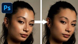 Mind-Blowing Technique to Remove Ugly Glow of Skin in Photoshop