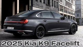 2025 Kia K9 - The fanciest Kia of them all receives a second facelift with changes inside and out.