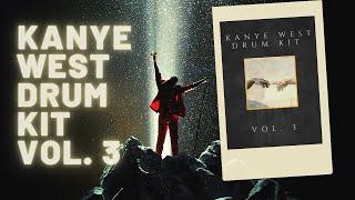Kanye West Drum Kit & Sample Pack Vol. 3 (2021) l YEEZUS DRUM KIT