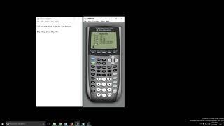 Computing the Sample Variance with a TI-84 Calculator