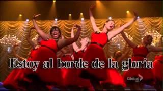 Glee Edge of glory-Traducida español.